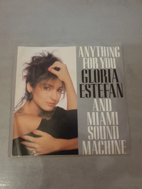 GLORIA ESTEFAN ANYTHING for You And Miami Sound Machine 45 Press 1988 ...