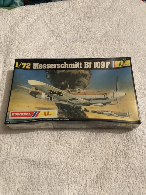Kit modèle Messerschmitt Bf109F Heller 1/72 232 scellé