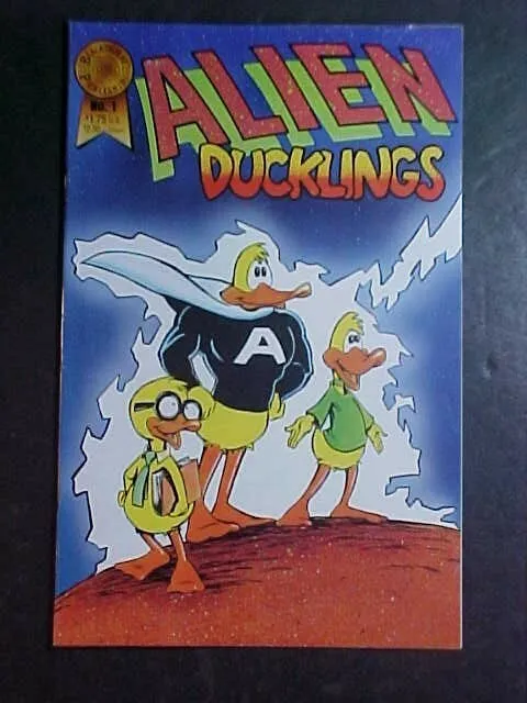 Alien Ducklings #1! Fn 1986 Blackthorne Publishing