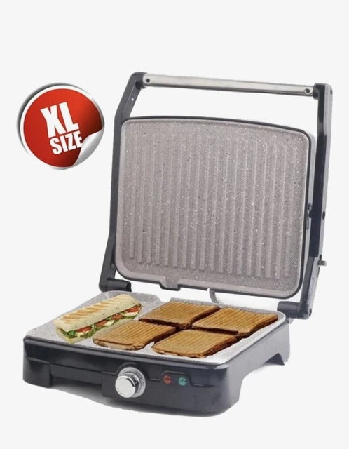 3-in-1-Kontaktgrill für Sandwiches, Waffeln und das Grillen 1800 Watt