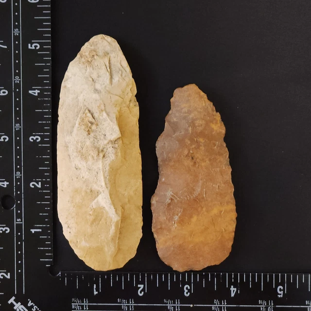 2 Blades-100% Authentic-Arrowhead-Artifact