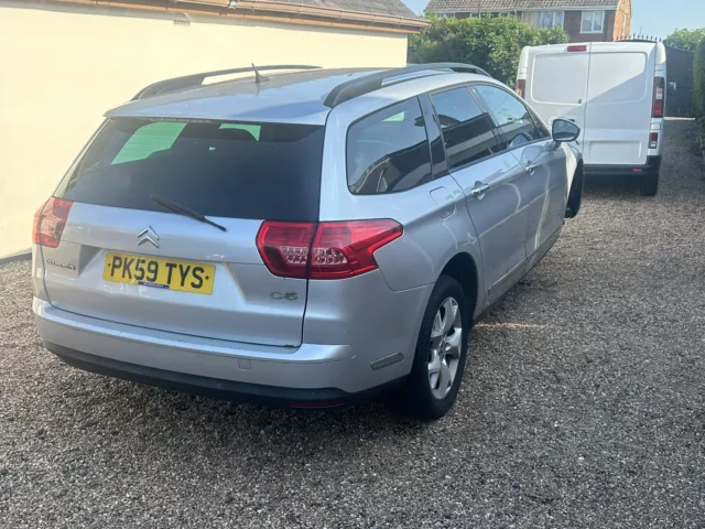 2009Citroen C5 Vtr+ Hdi 2.0 140 Bhp Estate Silver Breaking