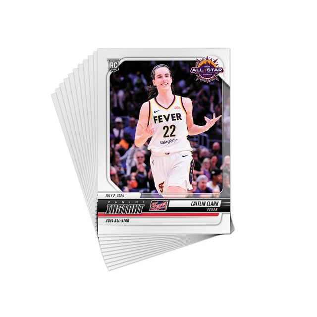 CAITLIN CLARK 2024 Panini Instant WNBA Base Rookie PRESALE ALLSTAR Set