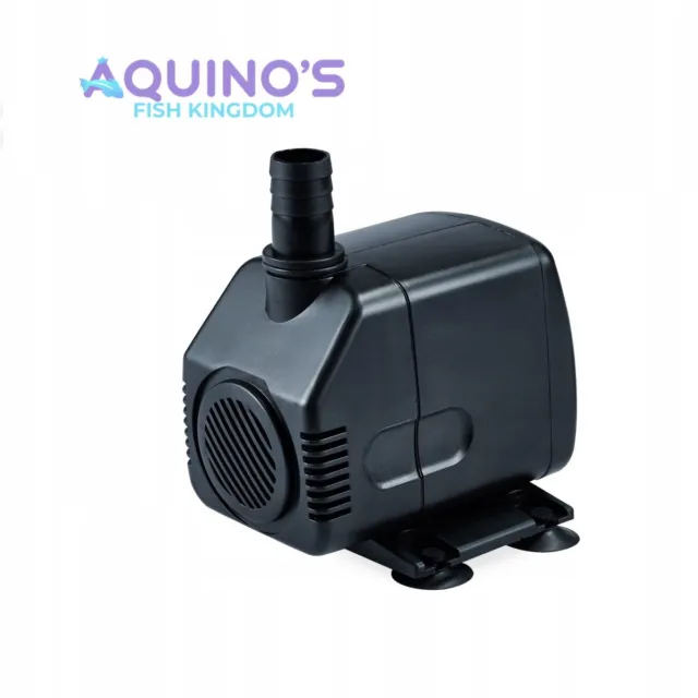 Submersible Aquarium Pump: Silent, Adjustable Flow, Powerful | Hydroponics & Mor