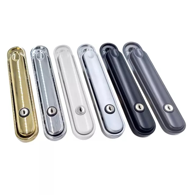 Bifold Door Intermediate Handle Aluminium Folding Patio greenteQ Locking Interna