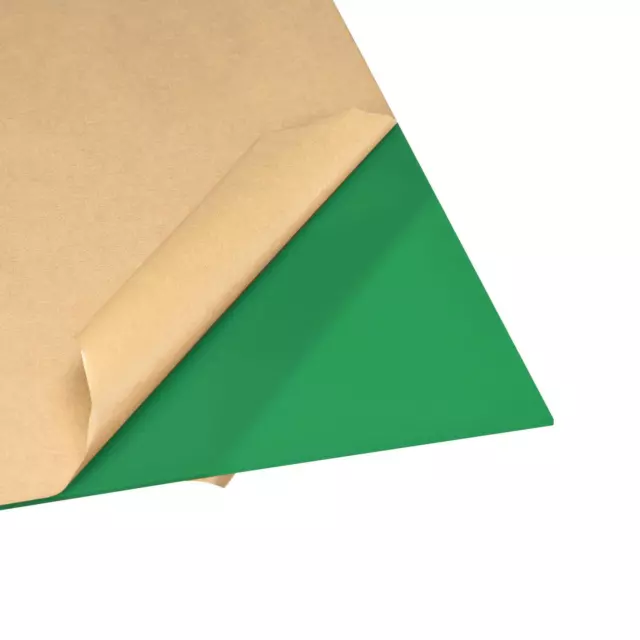 2uds Verde Fundido Acrílico Hoja, 12"x 12", 3mm Grosor Plástico PMMA Acrílico