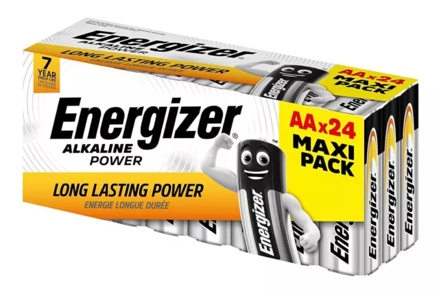 Energizer AA AAA Batteries Alkaline Power Maxi Pack LR6 LR03 MN1500 LONG EXPIRY