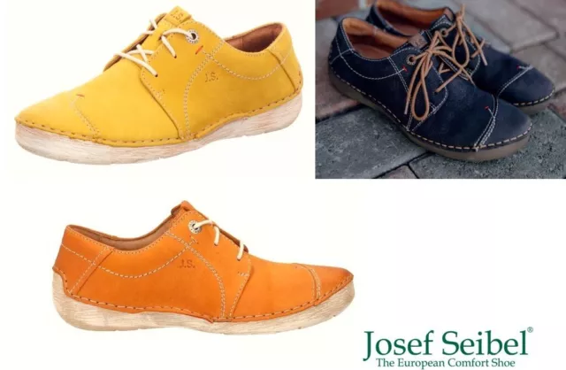 Josef Seibel Shoes Leather comfort lace up walking shoes Germany Fergey 20