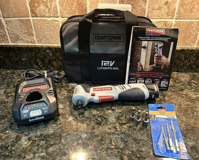 CRAFTSMAN NEXTEC RIGHT Angle Impact Driver 12V LithiumIon w