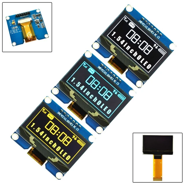 Élevez votre projet de microcontrôleur avec module d'affichage OLED de haute q