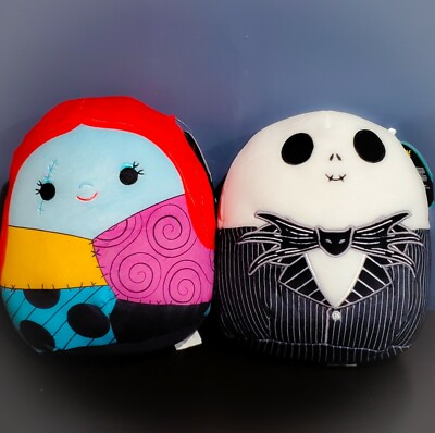 jack and sally squishmallow