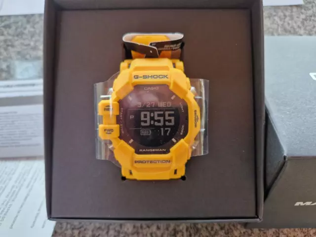 Casio g Shock Master of g RANGEMAN GPR-H1000-9 Gelb Neues Model