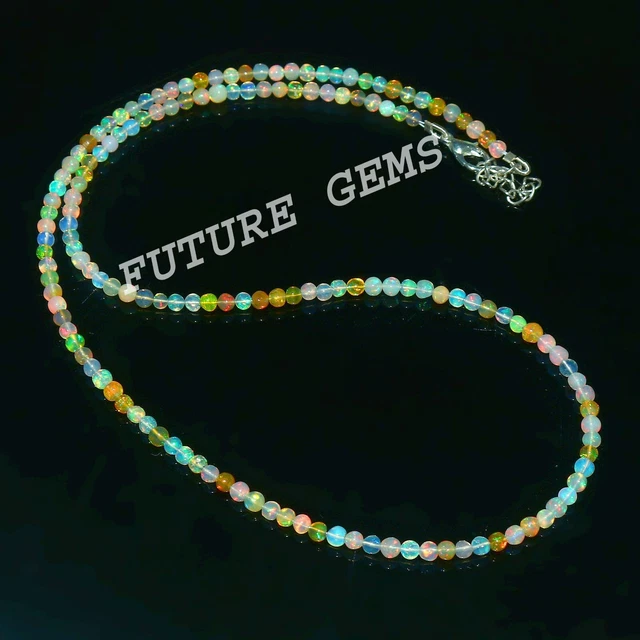 Opal Beads Welo Opal Fire Oapl Smooth Beads Precious Opal Natural Opal NP-4298