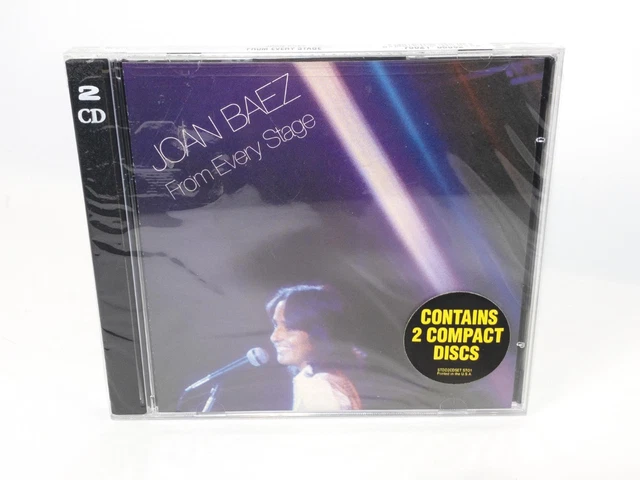 Joan Baez From Every Stage - 2 CDs Set - Factory Sealed, New