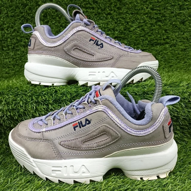 Grey suede on sale fila disruptor