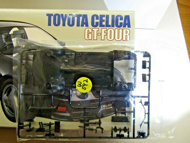 TAMIYA 1:24 SCALE Toyota Celica GT-Four Incomplete Sprue 'A' Black