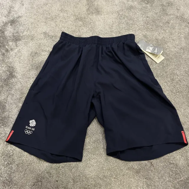 Adidas Team GB Navy Shorts Size Small/9” - Mens