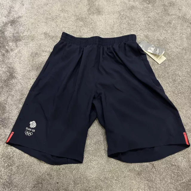Adidas Team GB marineblaue Shorts Größe Small/9"" - Herren