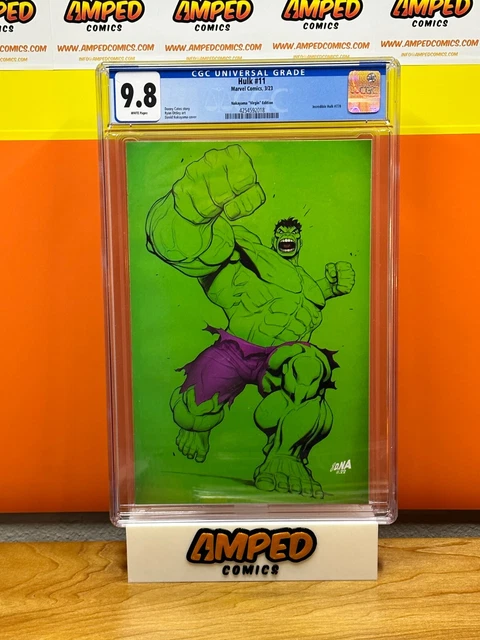 Hulk #11 (2023 Marvel Comics) 1st Print David Nakayama Virgin Variant CGC 9.8