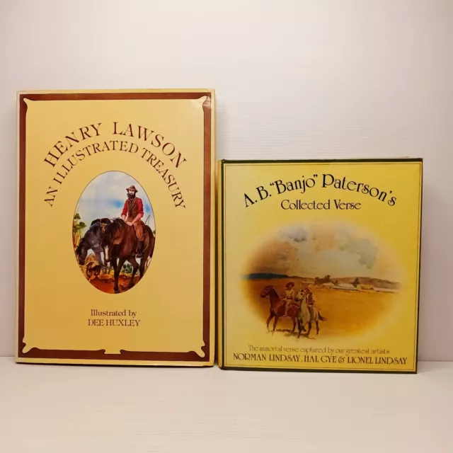 Bundle. Henry Lawson: An Illustrated Treasury. Banjo Paterson's Collected Verse