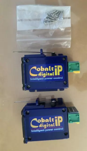 DCC Concepts Cobalt Digital IP  Slow action Point Motors x2