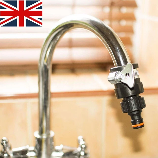 Universal Kitchen Mixer Tap To Garden Hose Pipe Connector Adapter Indoor Tool