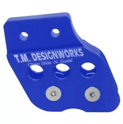 TM Designworks Rear Chain Guide Dual Rollers Banshee Blue All Years