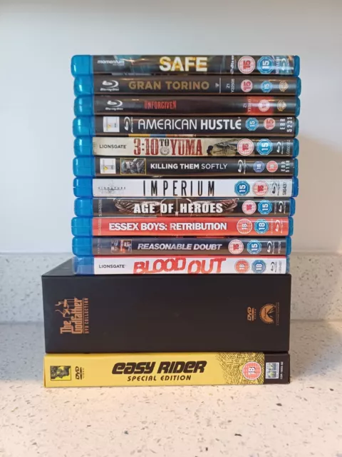 Blu Ray Dvd Bundle Joblot