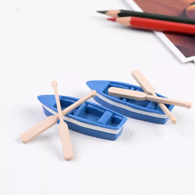 6 Pcs Beach Micro Landscape Resin Child Nautical Models Kits