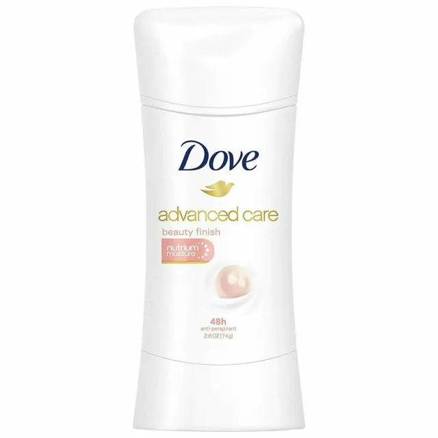 Dove Advanced Care Antiperspirant Deodorant Nutrium 0% Alcohol 2.6 Fl Oz 12 Pack