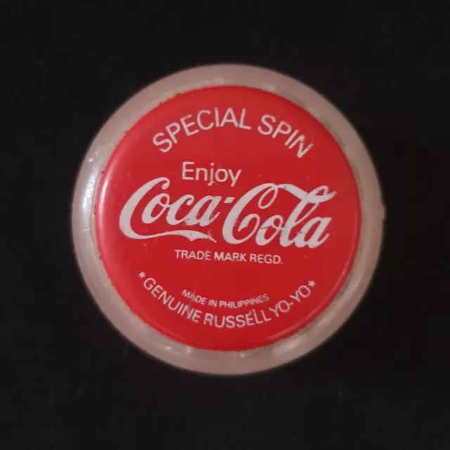 1981 Russell Coca Cola Special Spin yoyo Coke Australian Release.