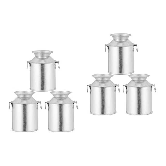 6 Pcs Vase Mit Henkel Blumenvase Botanisches Dekor Gartendekoration Pflanzer