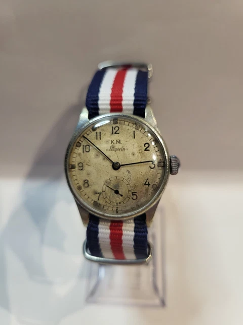 Chiave Candela 16 Mm Cinturino Per Orologio Vintage Militare