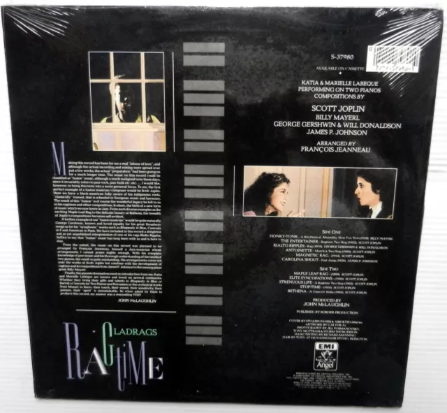 Katie & Marielle Labeque Scellé LP Gladrags Emi Étiquette Classique Piano Pop 2