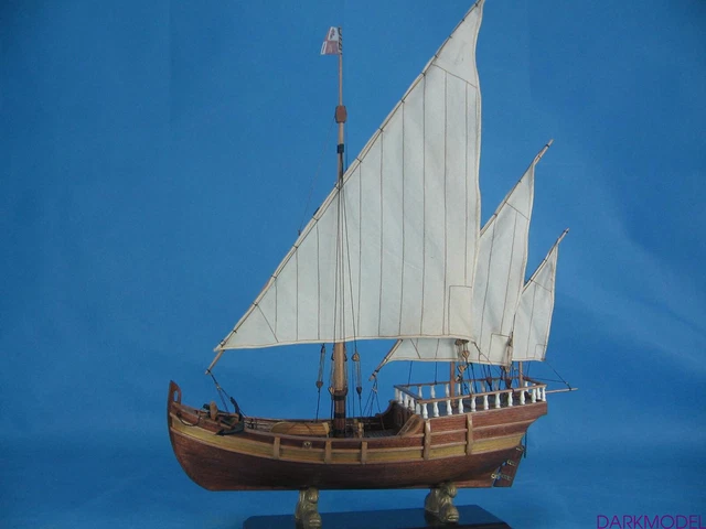 ZHL Nina 1492 scale 1:50 L 550mm 21.6 inch wooden model ship kit Yuanqing
