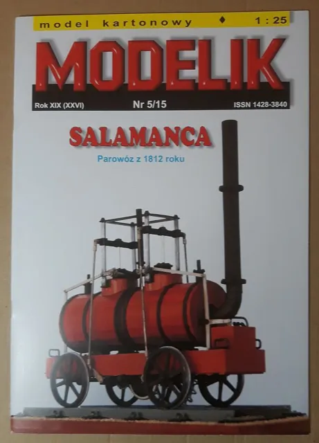 Modelik 5/2015 - Dampflok Salamanca