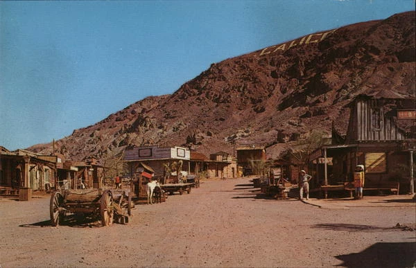 Calico Ghost Town,CA San Bernardino County California Columbia Chrome Postcard