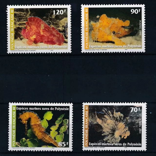 [BIN8848] Polynesia 1999 Marine Life good set of stamps very fine MNH