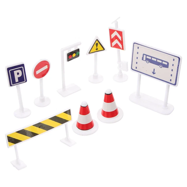 Norev - Véhicule miniature - Blister Panneaux de Signalisation et Feux