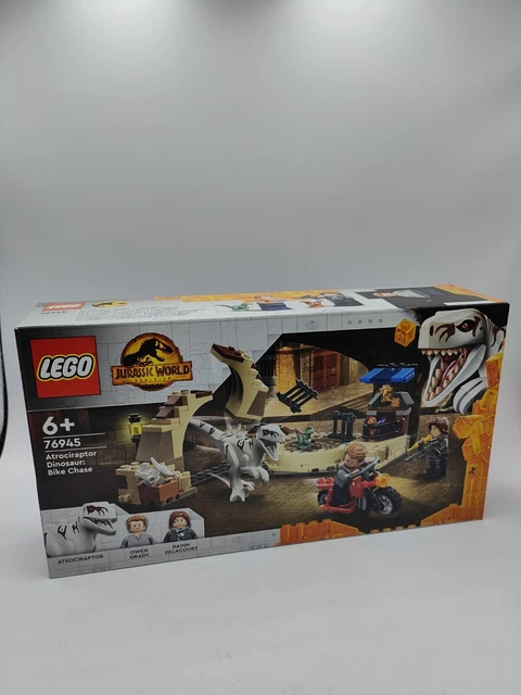 Jurassic World Lego Atrociraptor Dinosaur Minifigure Part Dominion 76945 New main image 0