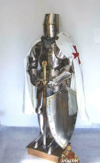 Medieval Knight Suit of Templar Toledo Armor Combat Full Body Armor Costume
