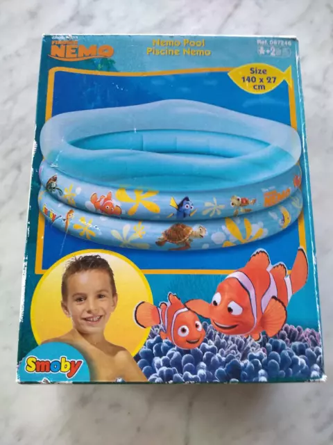 "Smoby" Planschbecken/Pool "Finde NEMO",  blau-bunt, Durchmesser 140 cm, neu OVP