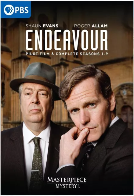 ENDEAVOUR 1-9: COMPLETE Young Detective Inspector Morse TV Series NEW US Rg1 DVD