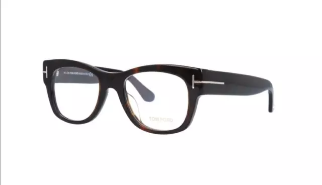 TOM FORD TF 5040 F 052 Dark Havana Brille Glasses Frames Eyeglasses Size 52