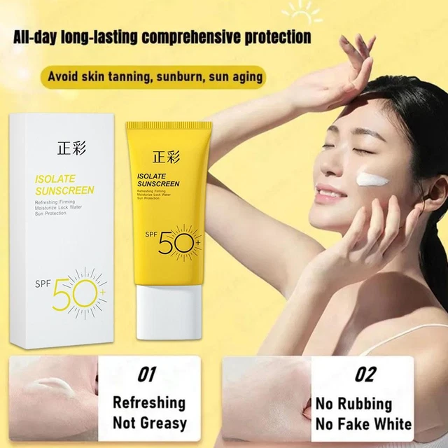 Moisturizing Sunscreen Sunblock with UVA/UVB Protection E5R4