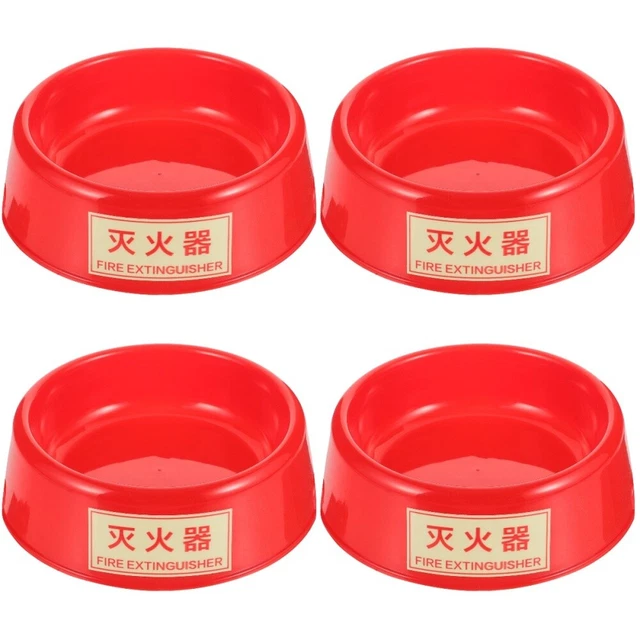 4x luminoso supporto per estintore in metallo supporto per estintore per camion