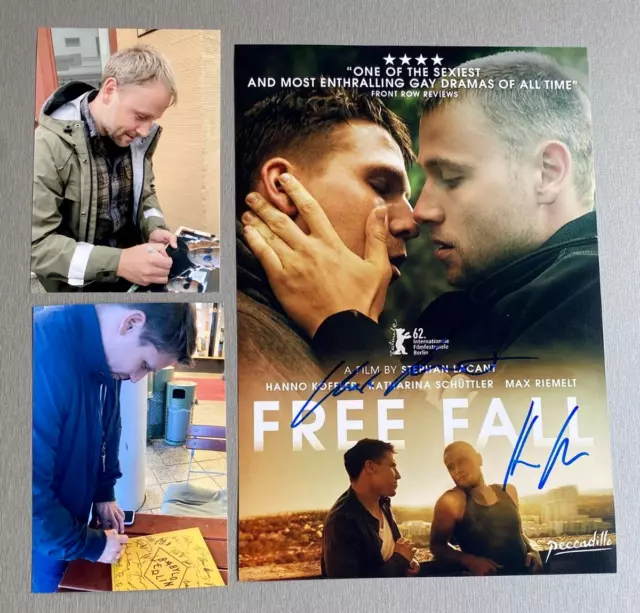 HANNO KOFFLER & MAX RIEMELT  In-person signed  Foto 20x30 Autogramme