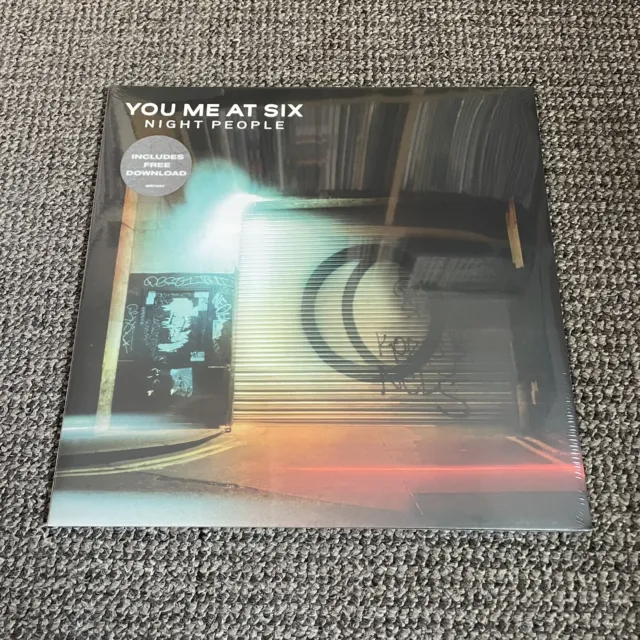You Me At Six – Night People Vinyl Record SEALED Black 1027