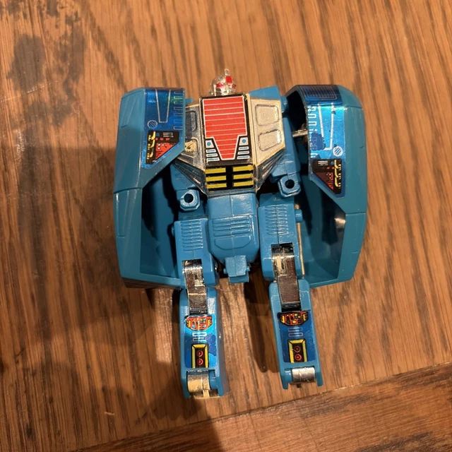 Robot transformer figurine personnage homme jouet vintage 2002 BANDAI N4561