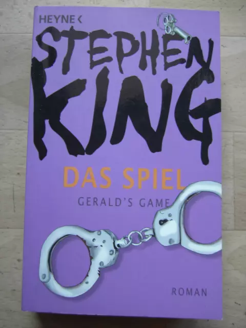 Stephen King - Das Spiel 1992 Taschenbuch Heyne Geralds Game Horror Thriller